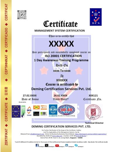 ISO 20001_Certification services_DCS_ Certificate_sample_page-0001