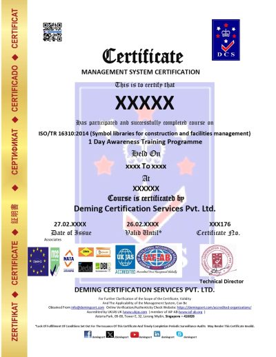 ISO/TR 16310 SYMBOL LIBRARIES FOR CONSTRUCTION AND FACILITIES MANAGEMENT