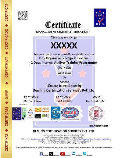 DCS ORGANIC & ECOLOGICAL