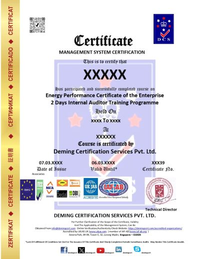 ENERGY PERFORMANCE