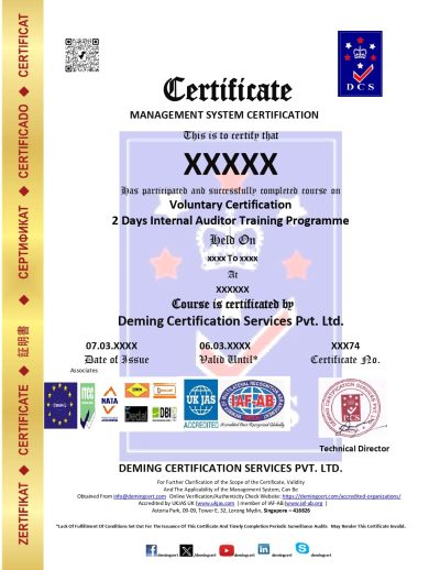 Voluntary Certification