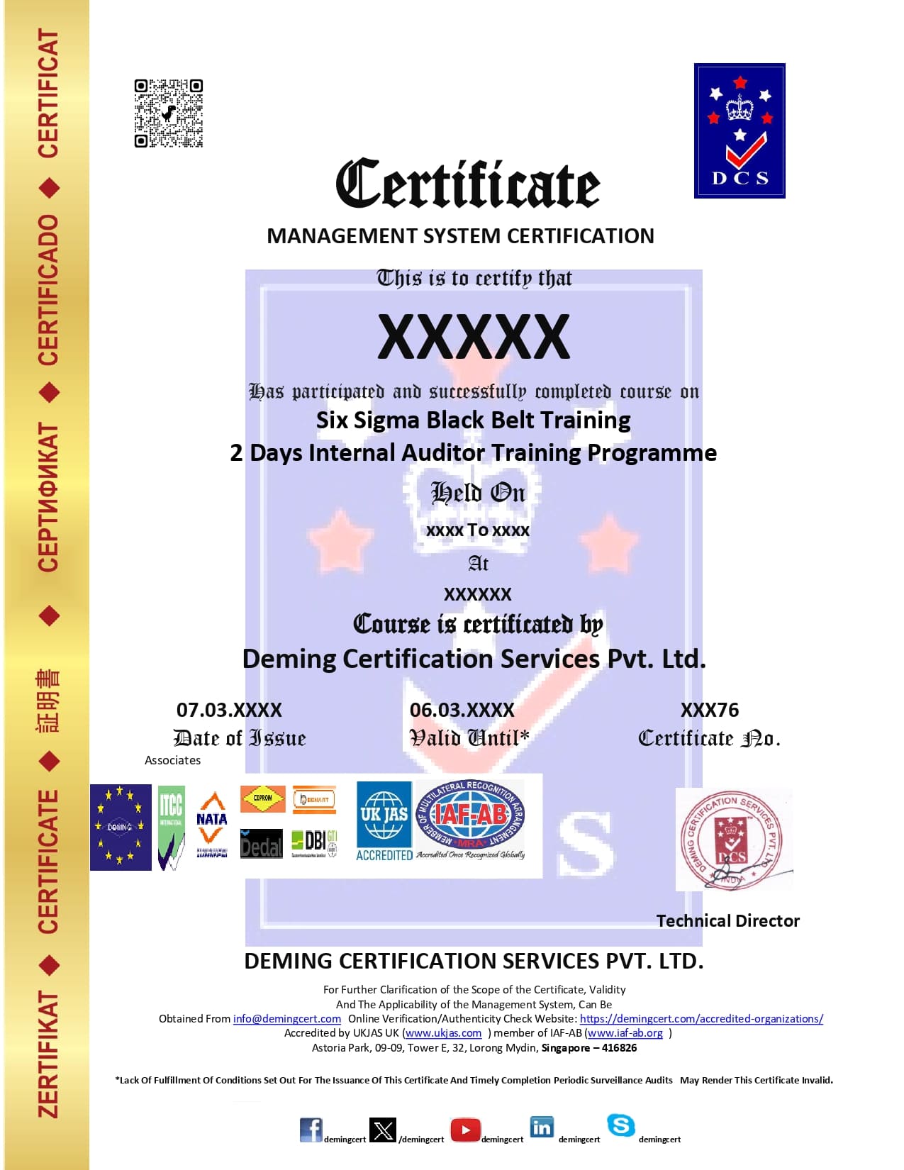 Six Sigma Black Belt Certification Training